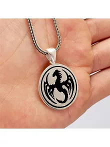 Ejderha Gümüş Erkek Kolye Zincir