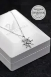 Kadın Gümüş Kolye - Swarovski Taşlı Zirconia Gemi Dümeni Motifli Kadın Kolye Kadın Gümüş Kolye - Swarovski Taşlı Zirconia Gemi Dümeni Motifli Kadın Kolye