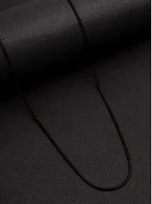 Erkek Çelik Kolye - Snake Yılan Sarp Siyah Erkek Çelik Kolye Zincir Yuvarlak Model