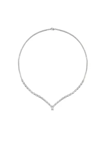 Dolunay Zirkon Taşlı Bayan Gümüş Kolye