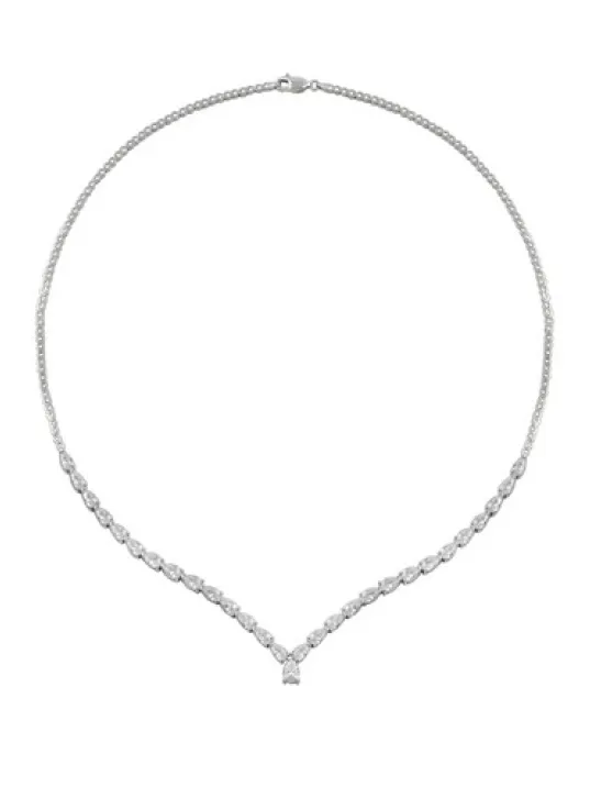 Dolunay Zirkon Taşlı Bayan Gümüş Kolye Dolunay Zirkon Taşlı Bayan Gümüş Kolye