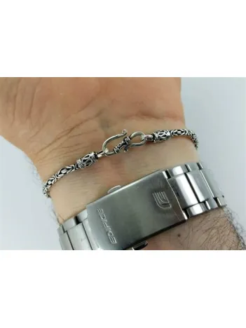 Kral Zincir Bileklik 2,8mm Özel Kancalı Model