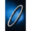 Parlak Kare Kral 3.5 mm Erkek Gümüş Bileklik Parlak Kare Kral 3.5 mm Erkek Gümüş Bileklik