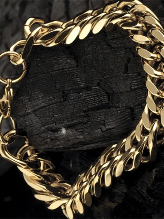 Ottoman Altın Rengi Çelik Gurmet Erkek Bileklik CBLBURGUCLK-ALT Ottoman Altın Rengi Çelik Gurmet Erkek Bileklik CBLBURGUCLK-ALT