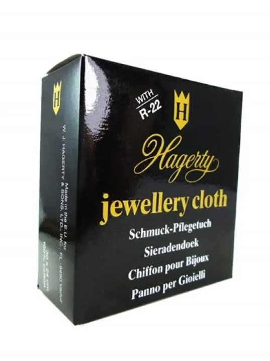 Hagerty Gümüş Altın Parlatma Bezi - Cila İçerir Hagerty Gümüş Altın Parlatma Bezi - Cila İçerir