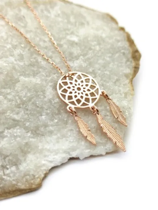 Düş Kapanı Bayan Gümüş Kolye Rose GKLALTDUSKP Düş Kapanı Bayan Gümüş Kolye Rose GKLALTDUSKP