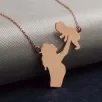 Kadın Anne Bebek Bayan Gümüş Kolye Kadın Anne Bebek Bayan Gümüş Kolye