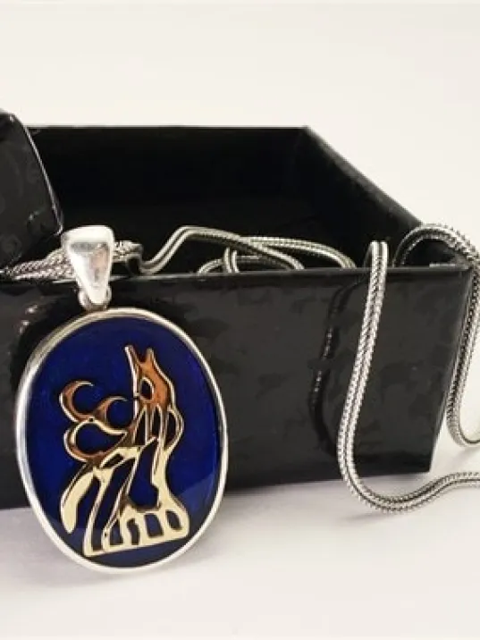 Üç Hilal Bozkurt Ülkücü Erkek Gümüş Kolye Zincir Orta Boy