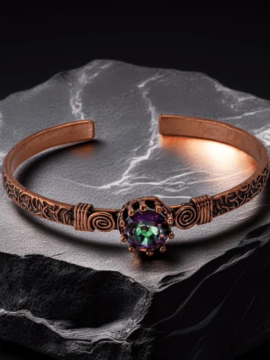 Kadın Bakır Bileklik Yüzük Set - Mistik Topaz Model 2 Ağaç Kabuğu Model İnce Metal Kutu Kuvars Taşlı Kadın Bakır Bileklik Yüzük Set - Mistik Topaz Model 2 Ağaç Kabuğu Model İnce Metal Kutu Kuvars Taşlı