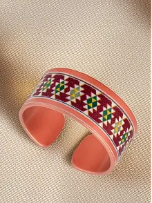 Kadın Bakır Yüzük - Natasha Model Özel Baskı Metal Kutu Ve Kuvars Taşı