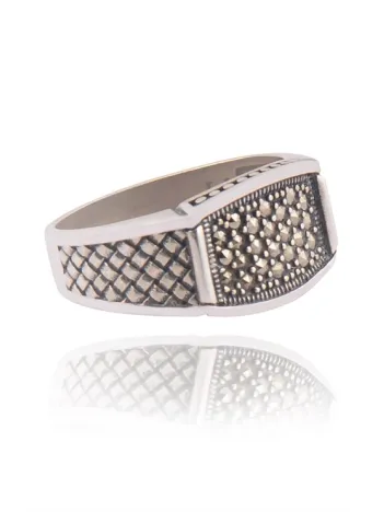 Markazit Oval Dikdörtgen Model Taşlı Erkek Gümüş Yüzük Markazit Oval Dikdörtgen Model Taşlı Erkek Gümüş Yüzük