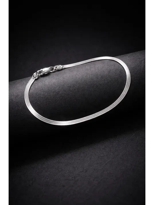 Erkek Kadın Çelik Bileklik - Yassı Ezme İnce Zarif Model Kadın Erkek Bileklik Erkek Kadın Çelik Bileklik - Yassı Ezme İnce Zarif Model Kadın Erkek Bileklik