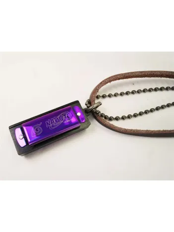 Mızıka Kolye Deri Erkek Kolye