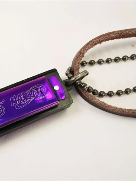 Mızıka Kolye Deri Erkek Kolye Mızıka Kolye Deri Erkek Kolye