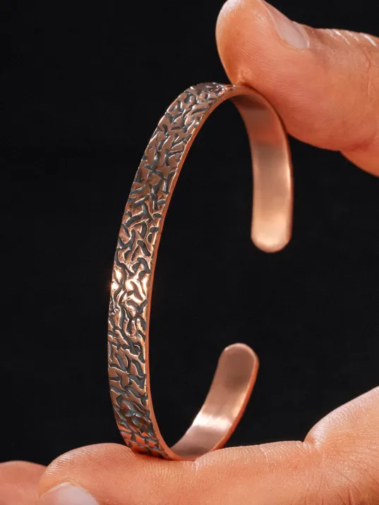 Ağaç Kabuğu Model 2 Bakır Bileklik El Işçiliği Kelepçe Metal Kutu Doğal Taşlar Kadın Erkek Bilezik Ağaç Kabuğu Model 2 Bakır Bileklik El Işçiliği Kelepçe Metal Kutu Doğal Taşlar Kadın Erkek Bilezik