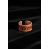 Kadın Bakır Bileklik Yüzük Set - Zodia Model Özel Baskı Metal Kutu Ve Kuvars Taşı Kadın Bakır Bileklik Yüzük Set - Zodia Model Özel Baskı Metal Kutu Ve Kuvars Taşı