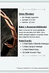 Copper Knit Bakır Kelepçe Bilezik Erkek Kadın Doğal Taşlar ve Metal Kutulu
