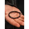 Erkek Kadın Doğal Taş Bileklik - Siyah Hematit Doğal Taşlı Makrome Model 4 Unisex Bileklik Erkek Kadın Doğal Taş Bileklik - Siyah Hematit Doğal Taşlı Makrome Model 4 Unisex Bileklik