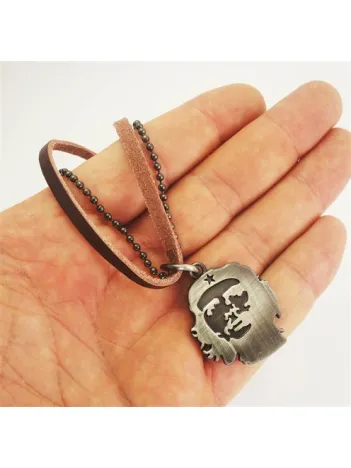 Che Erkek Deri Kolye