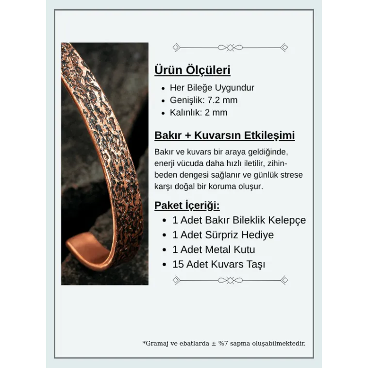 Ağaç Kabuğu Model Bakır Bileklik El Işçiliği Kelepçe Metal Kutu Doğal Taşlar Kadın Erkek Bilezik Ağaç Kabuğu Model Bakır Bileklik El Işçiliği Kelepçe Metal Kutu Doğal Taşlar Kadın Erkek Bilezik