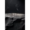 Erkek Gümüş Bileklik - İnce Yassı Snake Parlak Model Erkek Künye