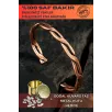 Copper Knit Bakır Kelepçe Bilezik Erkek Kadın Kuvars Taşı ve Metal Kutulu Copper Knit Bakır Kelepçe Bilezik Erkek Kadın Kuvars Taşı ve Metal Kutulu