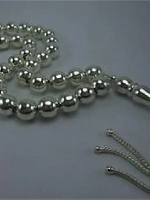 Gümüş Tespih Küre Büyükboy 26gr