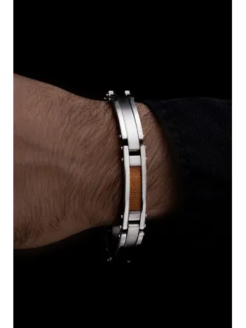 Erkek Çelik Bileklik - Fantom Model Çelik Bileklik