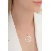 Lotus Çiçeği Motifli Gümüş Kolye Lotus Çiçeği Motifli Gümüş Kolye