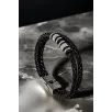 Erkek Çelik Bileklik - Çift Sıra Örgü Model Bileklik Erkek Çelik Bileklik - Çift Sıra Örgü Model Bileklik