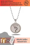 Başak Burcu Kolye Kadın Erkek Çelik Kolye Top Zincir CKLBASAKBRC-GMS Başak Burcu Kolye Kadın Erkek Çelik Kolye Top Zincir CKLBASAKBRC-GMS