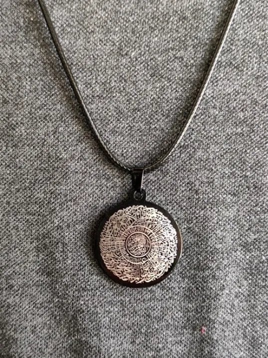 İnşirah Suresi Bayan Erkek Çelik Deri Kolye