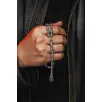 Erkek Tesbih - Efkar Oksitli 925 Ayar Gümüş Erkek Tespih Orta Boy 27gr Erkek Tesbih - Efkar Oksitli 925 Ayar Gümüş Erkek Tespih Orta Boy 27gr
