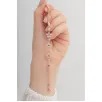 Kadın Gümüş Bileklik - Zirkon Taşlı Rose 5 Yapraklı Yonca Gümüş Bileklik Kadın Gümüş Bileklik - Zirkon Taşlı Rose 5 Yapraklı Yonca Gümüş Bileklik