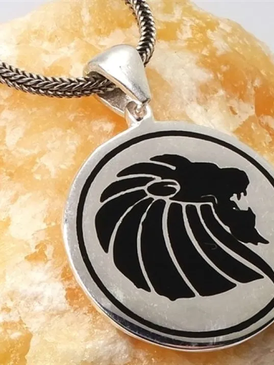 Aslan Erkek Gümüş Kolye Zincir