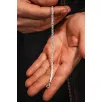 Parlak Kare Kral 3.5 mm Erkek Gümüş Bileklik Parlak Kare Kral 3.5 mm Erkek Gümüş Bileklik