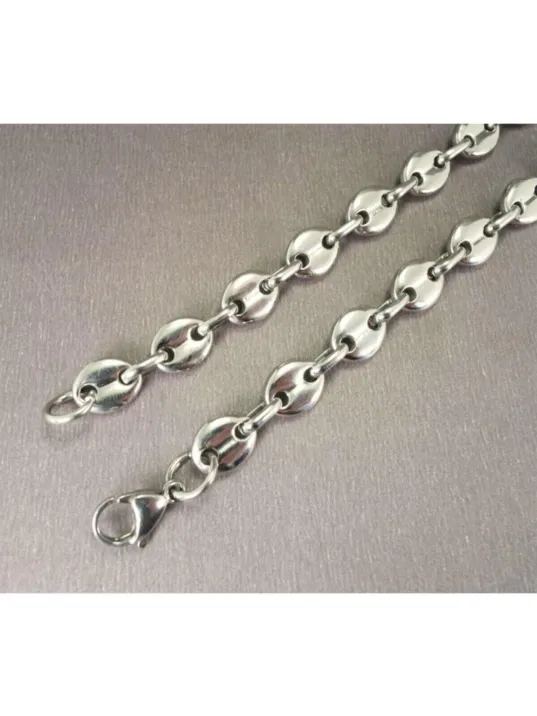 Gemici Model İnce Çelik Erkek Kolye Zincir