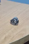 Erkek Gümüş Yüzük - 925 Ayar Gümüş Kuru Kafa Model Gotik Tarz Erkek Yüzük Erkek Gümüş Yüzük - 925 Ayar Gümüş Kuru Kafa Model Gotik Tarz Erkek Yüzük