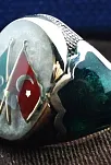 Gümüş Erkek Yüzük Bayrak Ve Üç Hilal Motifli Mineli Lüks Model Gümüş Erkek Yüzük Bayrak Ve Üç Hilal Motifli Mineli Lüks Model