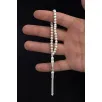 Gümüş Tespih - Çizgili Küre Kesim Minik Maskot Boy 12,5 gr Gümüş Tespih - Çizgili Küre Kesim Minik Maskot Boy 12,5 gr