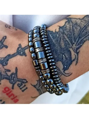 Erkek 3 lü Doğaltaş Bileklik