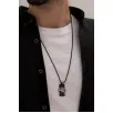 Erkek Çelik Kolye - Kartal Kafası Motifli Çelik Kolye Erkek Çelik Kolye - Kartal Kafası Motifli Çelik Kolye