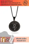 Aslan Burcu Kolyesi Bayan Erkek Çelik Kolye Siyah Polo Zincir CKLASLANBU2-SYH Aslan Burcu Kolyesi Bayan Erkek Çelik Kolye Siyah Polo Zincir CKLASLANBU2-SYH
