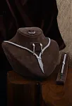 Kadın Gümüş Set - Afrodit  Gümüş Su Yolu Set - Kolye, Bileklik, Küpe, Yüzük