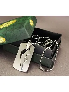 OttoMan Altıpatlar Erkek Çelik Kolye Zincir