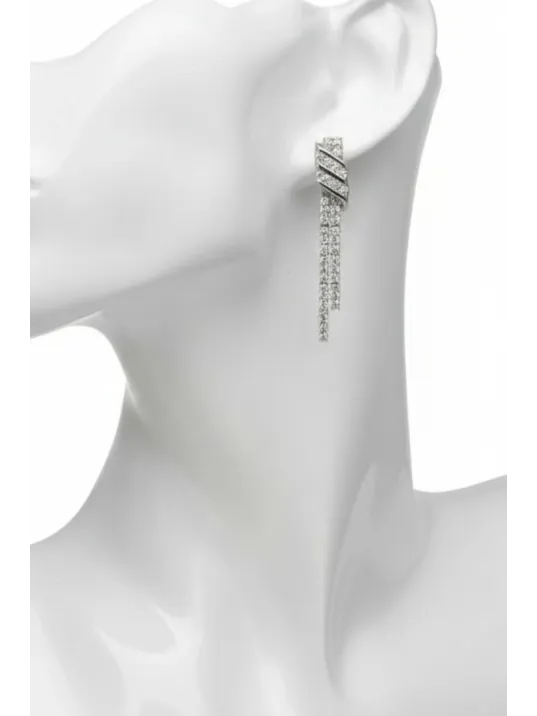 Kadın Gümüş Küpe - Afrodit Gümüş Su Yolu Kadın Küpe