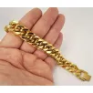 Altın Rengi Sarı Çelik Erkek Bileklik Mükemmel Kalite!! Altın Rengi Sarı Çelik Erkek Bileklik Mükemmel Kalite!!