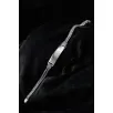 Erkek Gümüş Bileklik - İsim Yazılan 2.8 mm Çift Yuvarlak Kral Zincir Erkek Bileklik
