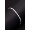 Parlak Kare Kral 3.5 mm Erkek Gümüş Bileklik Parlak Kare Kral 3.5 mm Erkek Gümüş Bileklik