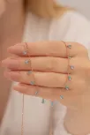 Kadın Gümüş Kolye - Aquamarin Damla Model Taşlı Rose Kadın Gümüş Kolye Gkltsklym4d-ros Kadın Gümüş Kolye - Aquamarin Damla Model Taşlı Rose Kadın Gümüş Kolye Gkltsklym4d-ros